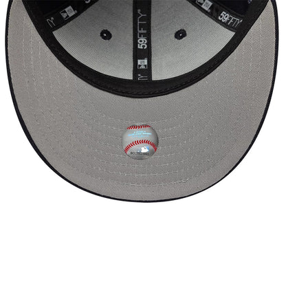 Pictured is this MLB College Varsity LA Dodgers Low Profile 59FIFTY Fitted cap in navy. 2