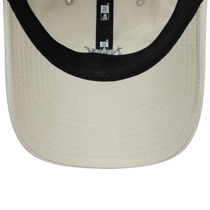 Pictured is this New Era Square Logo Casual Classic cap in Cream . 7
