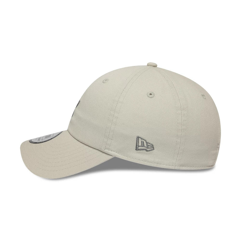 Pictured is this New Era Square Logo Casual Classic cap in Cream . 5