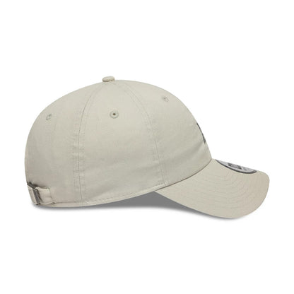 Pictured is this New Era Square Logo Casual Classic cap in Cream . 6