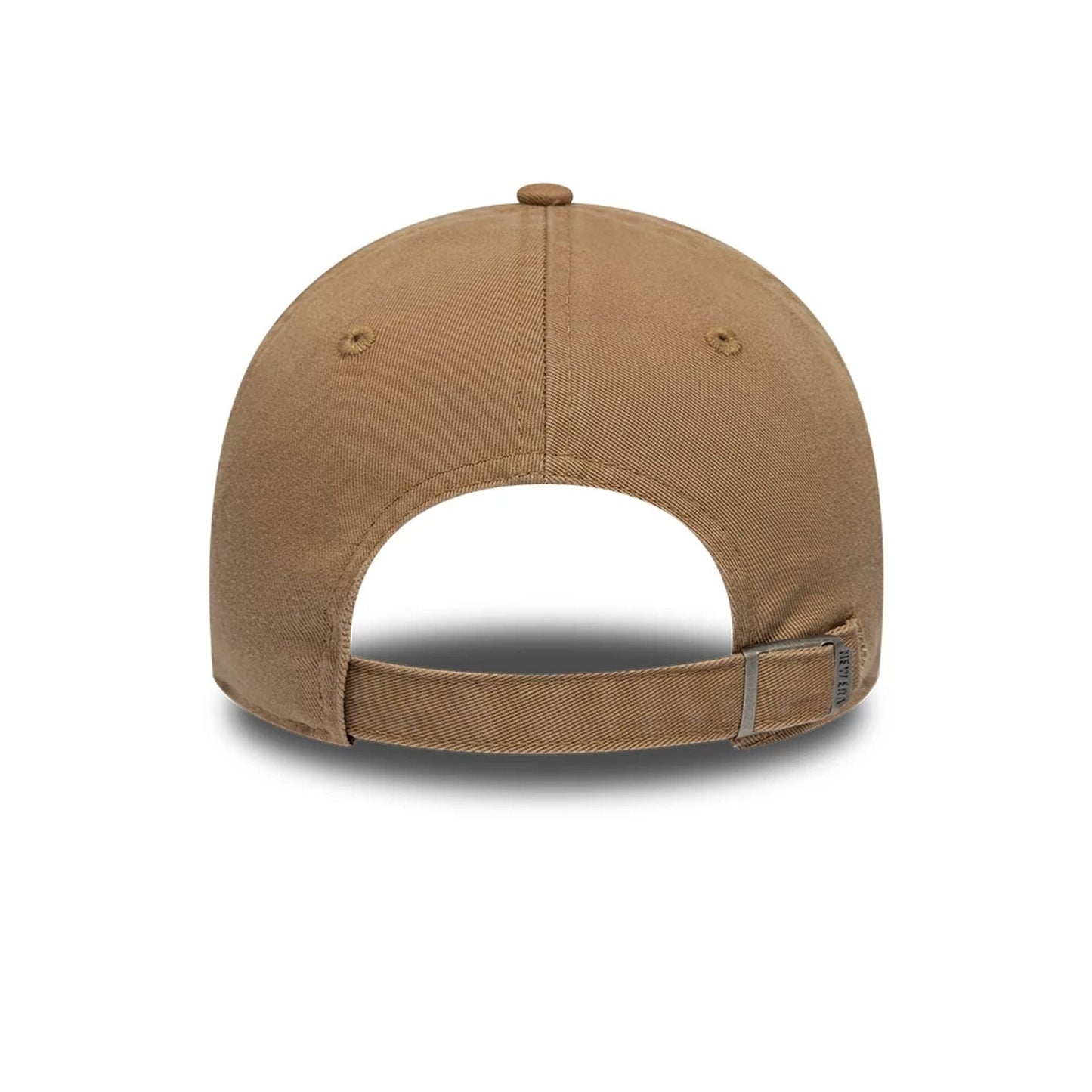 Pictured is this New Era Square Logo Casual Classic cap in Dark Beige. 4