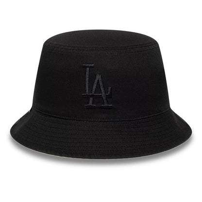 Pictured is this MLB LA Dodgers Reversible Bucket hat in black. 6
