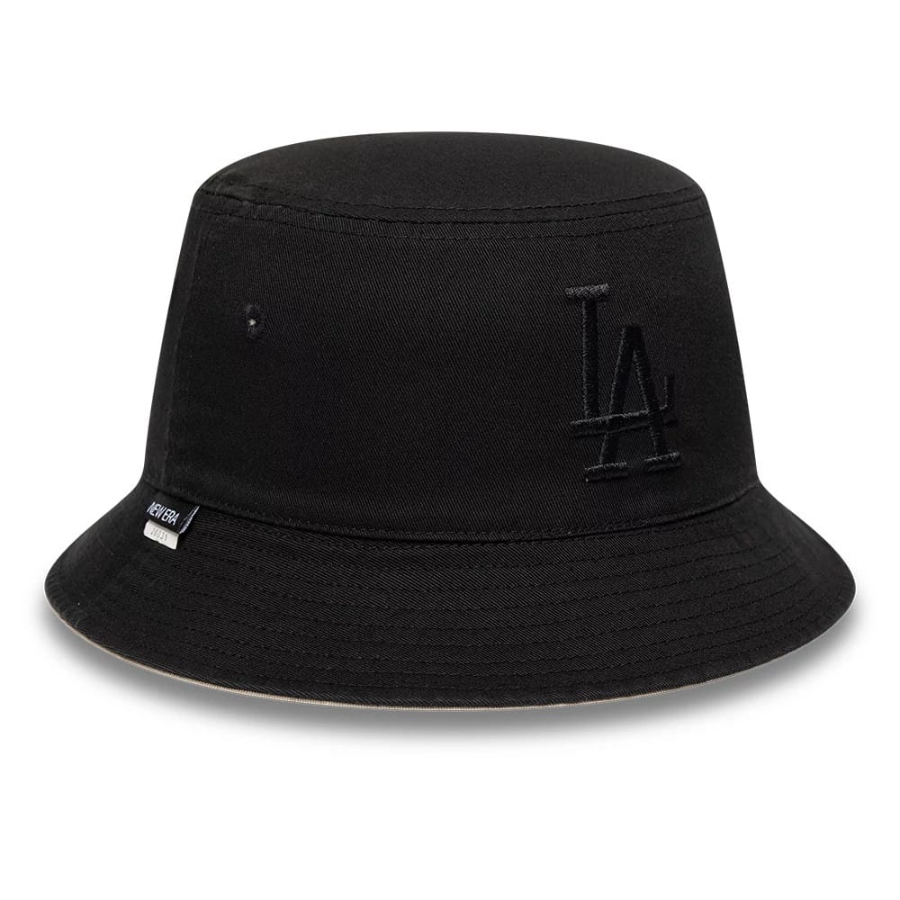 Pictured is this MLB LA Dodgers Reversible Bucket hat in black. 8