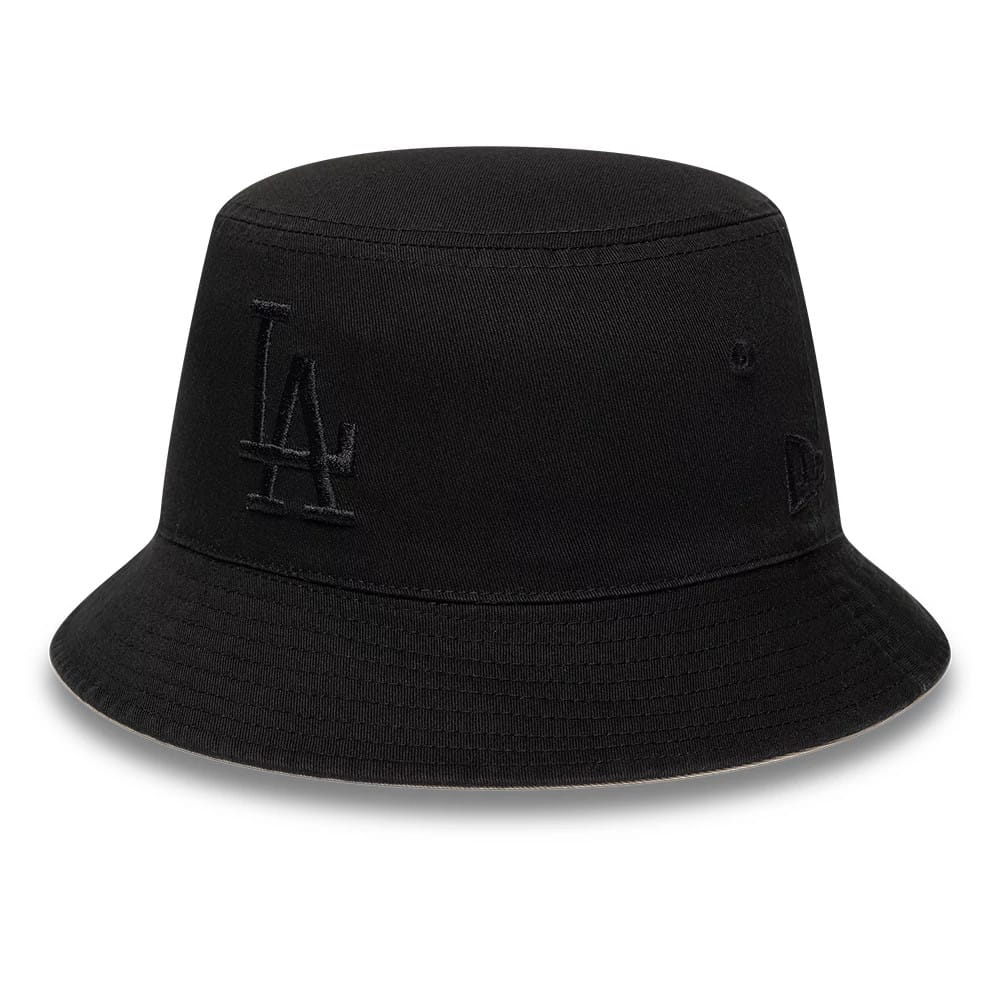 Pictured is this MLB LA Dodgers Reversible Bucket hat in black. 2