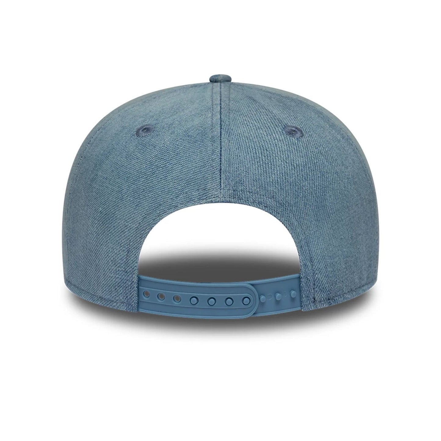 Pictured is this MLB Washed Denim New York Yankees 9FIFTY Snapback cap in navy. 5