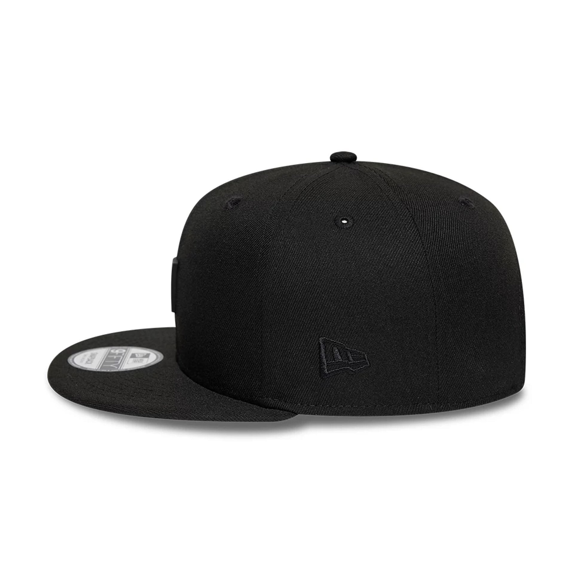 Pictured is this New Era Flag Patch 9FIFTY Snapback cap in black. 6