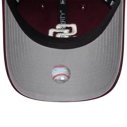 Pictured is this MLB San Diego Padres 9FORTY Unstructured cap in dark purple. 2