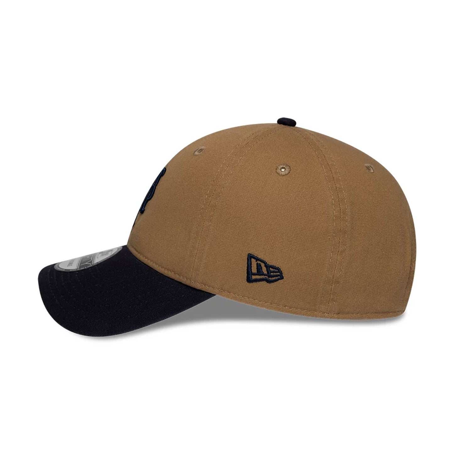 Pictured is this MLB New York Mets 9FORTY Unstructured cap in Beige. 6