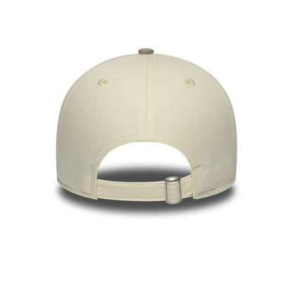 Pictured is this MLB LA Dodgers 9FORTY Unstructured cap in Cream. 7