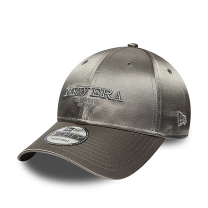 Pictured is this New Era Satin 9FORTY cap in grey. 1