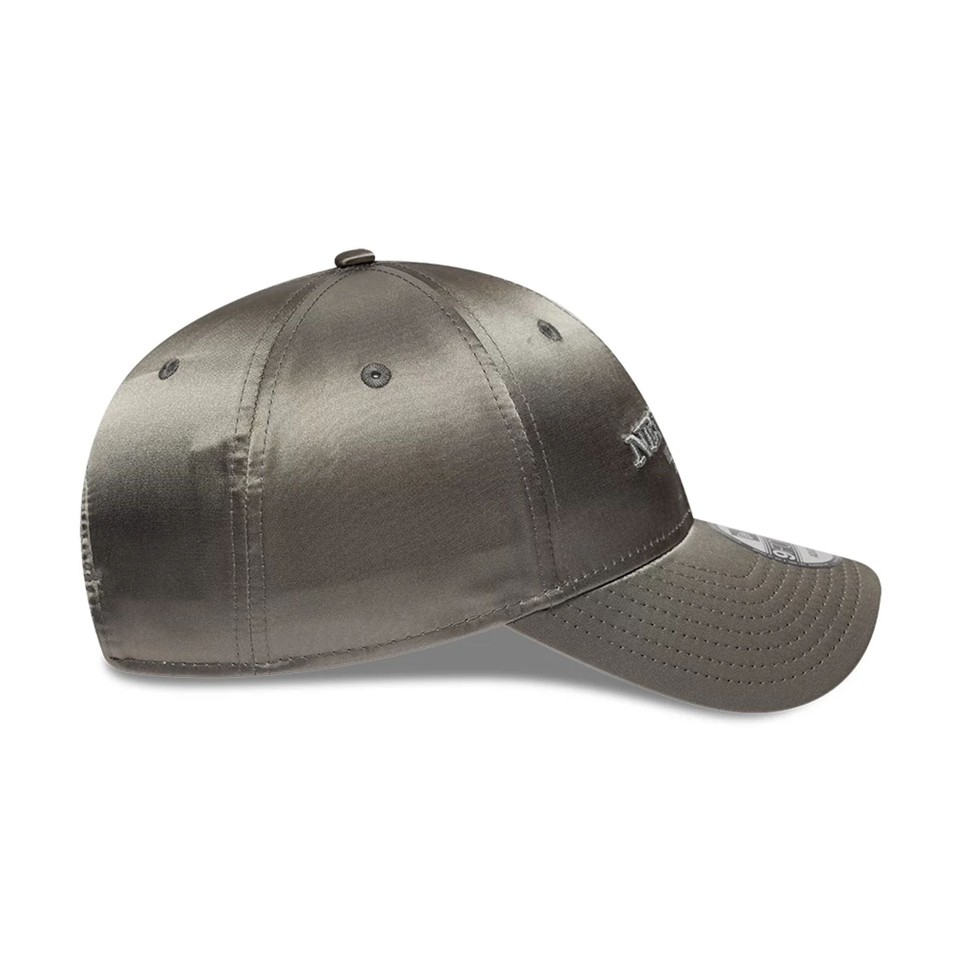 Pictured is this New Era Satin 9FORTY cap in grey. 5