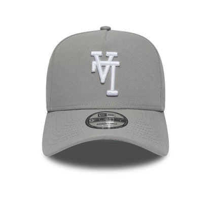 Pictured is this MLB Upside Down LA Dodgers 9FORTY A-Frame cap in grey. 2