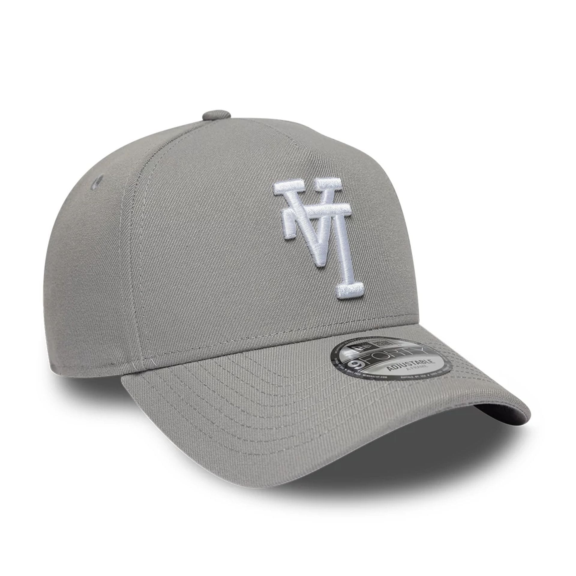 Pictured is this MLB Upside Down LA Dodgers 9FORTY A-Frame cap in grey. 3