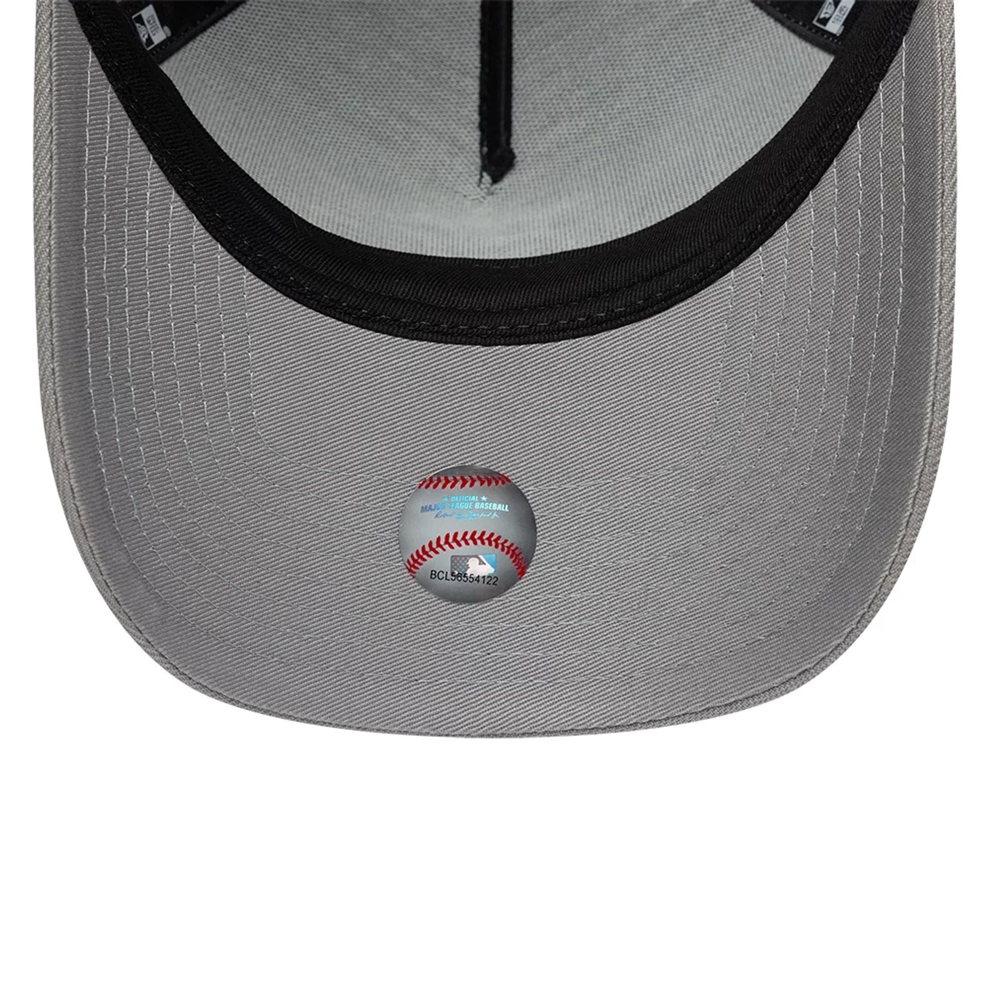 Pictured is this MLB Upside Down LA Dodgers 9FORTY A-Frame cap in grey. 7