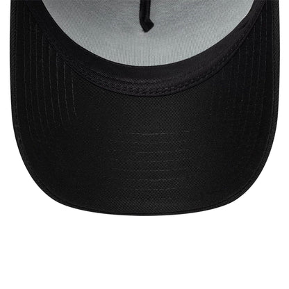 Pictured is this New Era Essential Tagging 9FORTY A-Frame cap in black. 7