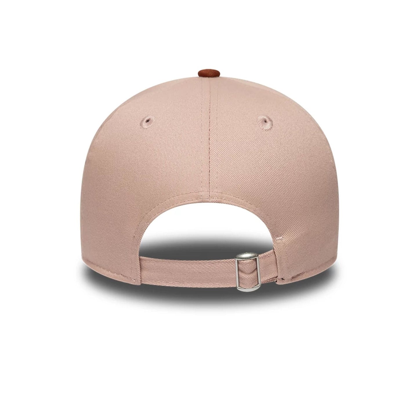 Pictured is this MLB Mocha Mousse San Diego Padres 9FORTY A-Frame Adjustable cap in pastel pink. 6