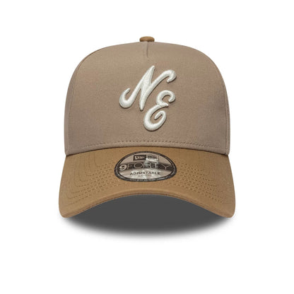Pictured is this MLB Mocha Mousse 9FORTY A-Frame Adjustable cap in multi. 2