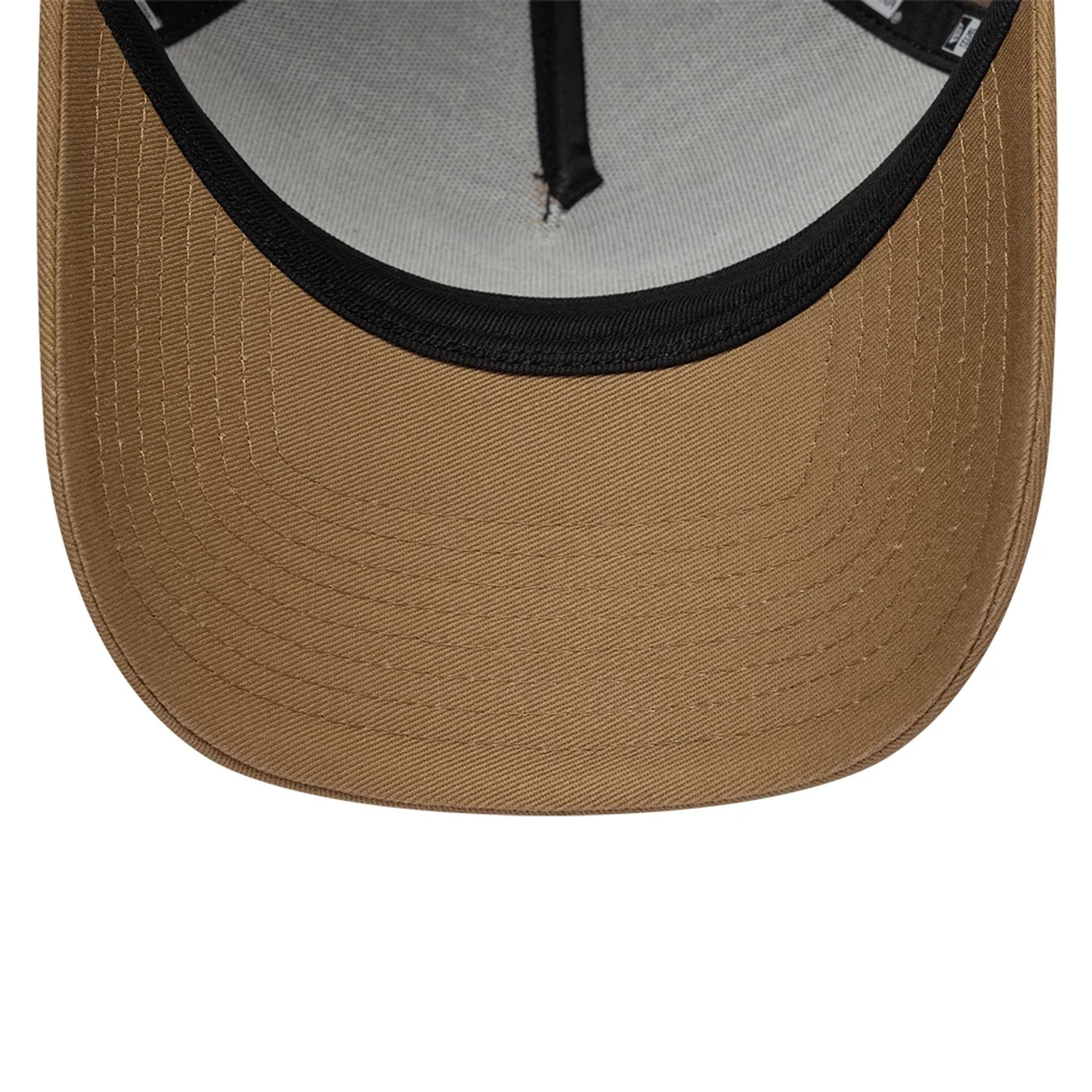 Pictured is this MLB Mocha Mousse 9FORTY A-Frame Adjustable cap in multi. 7