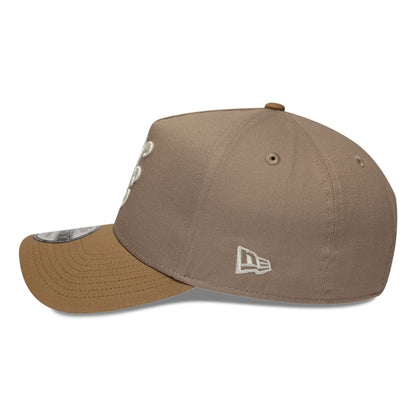 Pictured is this MLB Mocha Mousse 9FORTY A-Frame Adjustable cap in multi. 4