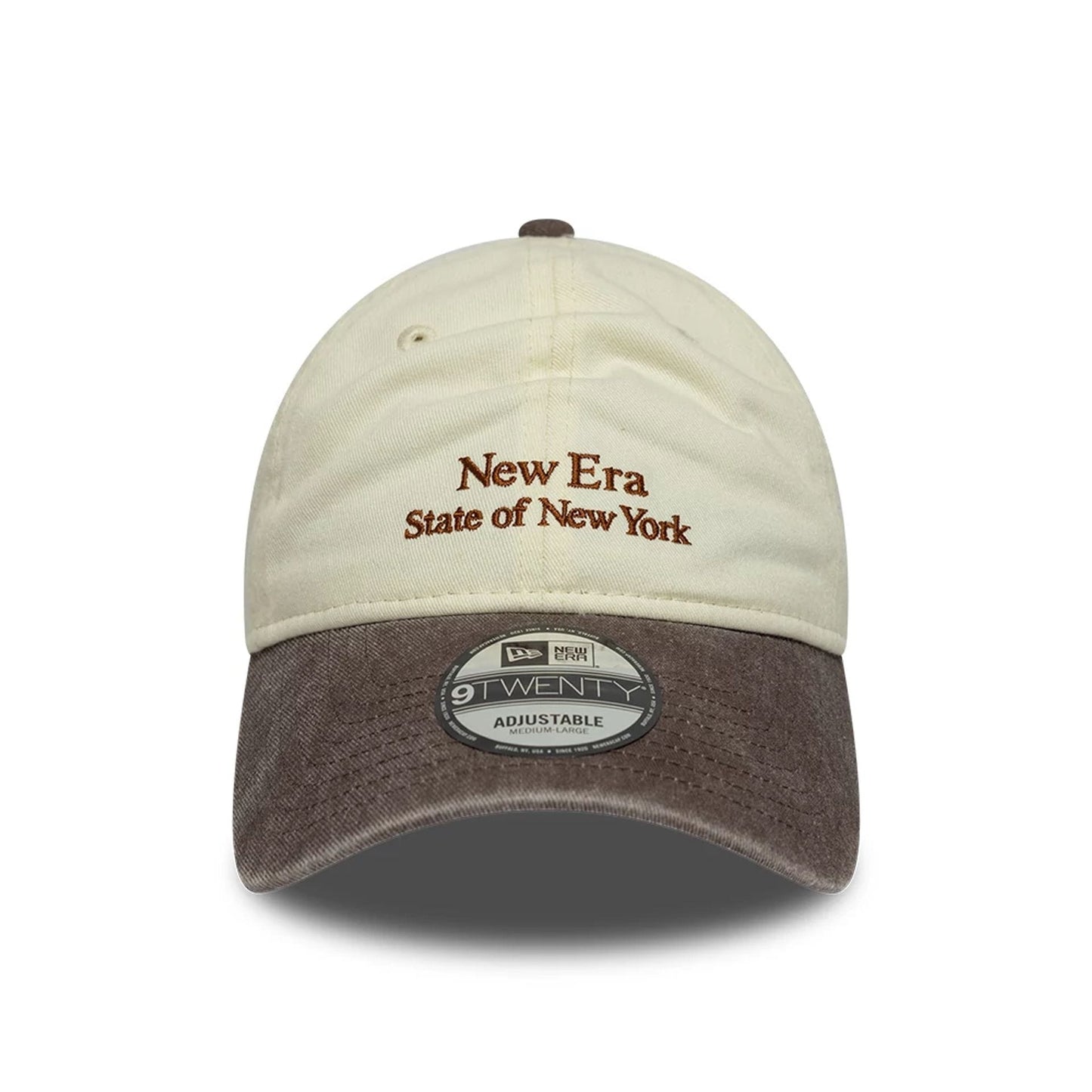 Pictured is this New Era State Of New York 9TWENTY cap in Cream. 2
