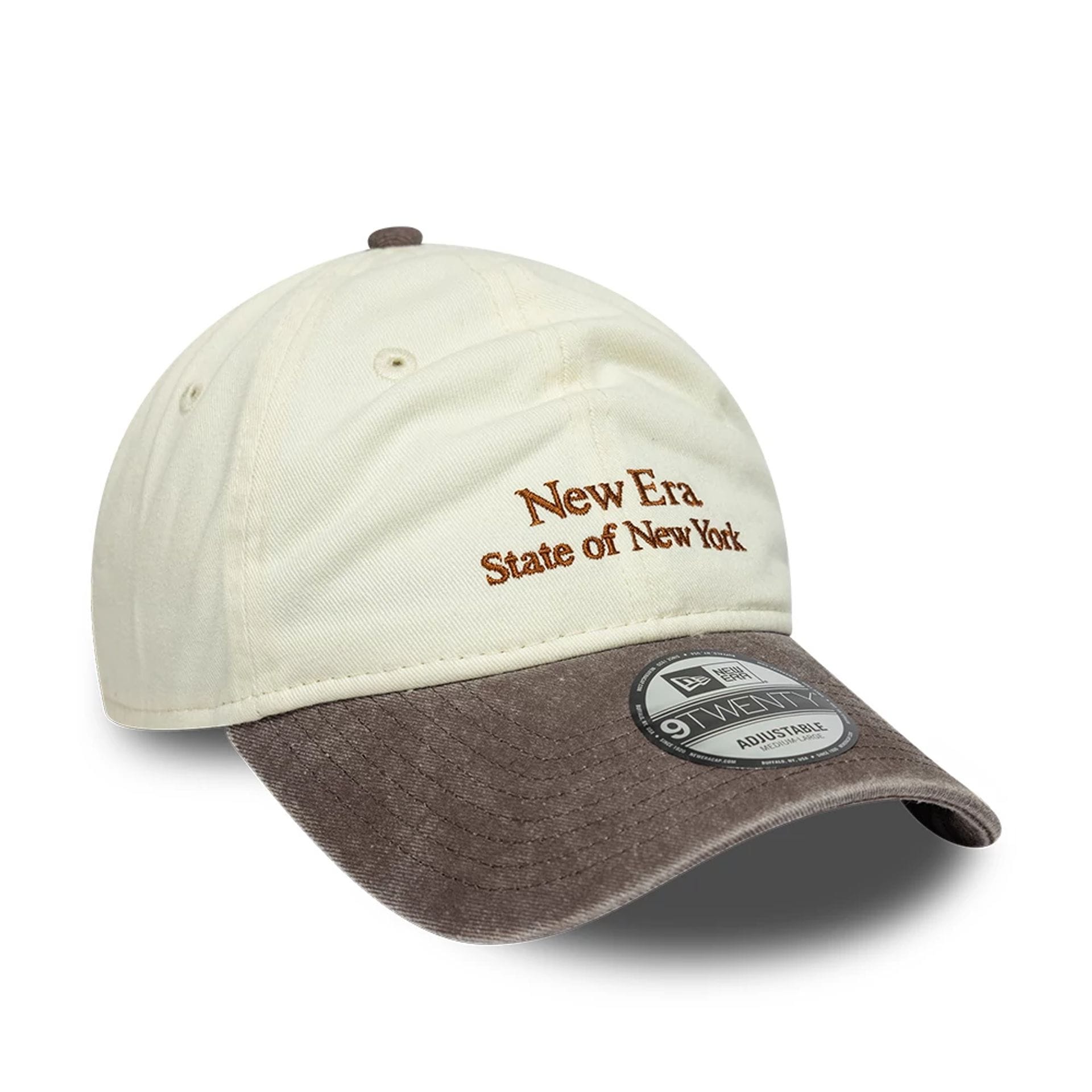 Pictured is this New Era State Of New York 9TWENTY cap in Cream. 3