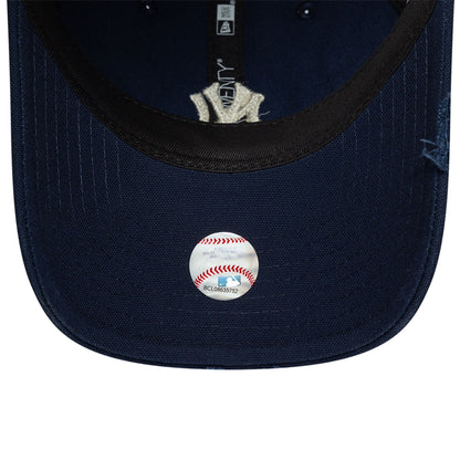 Pictured is this MLB Distressed New York Yankees 9TWENTY cap in dark blue. 5
