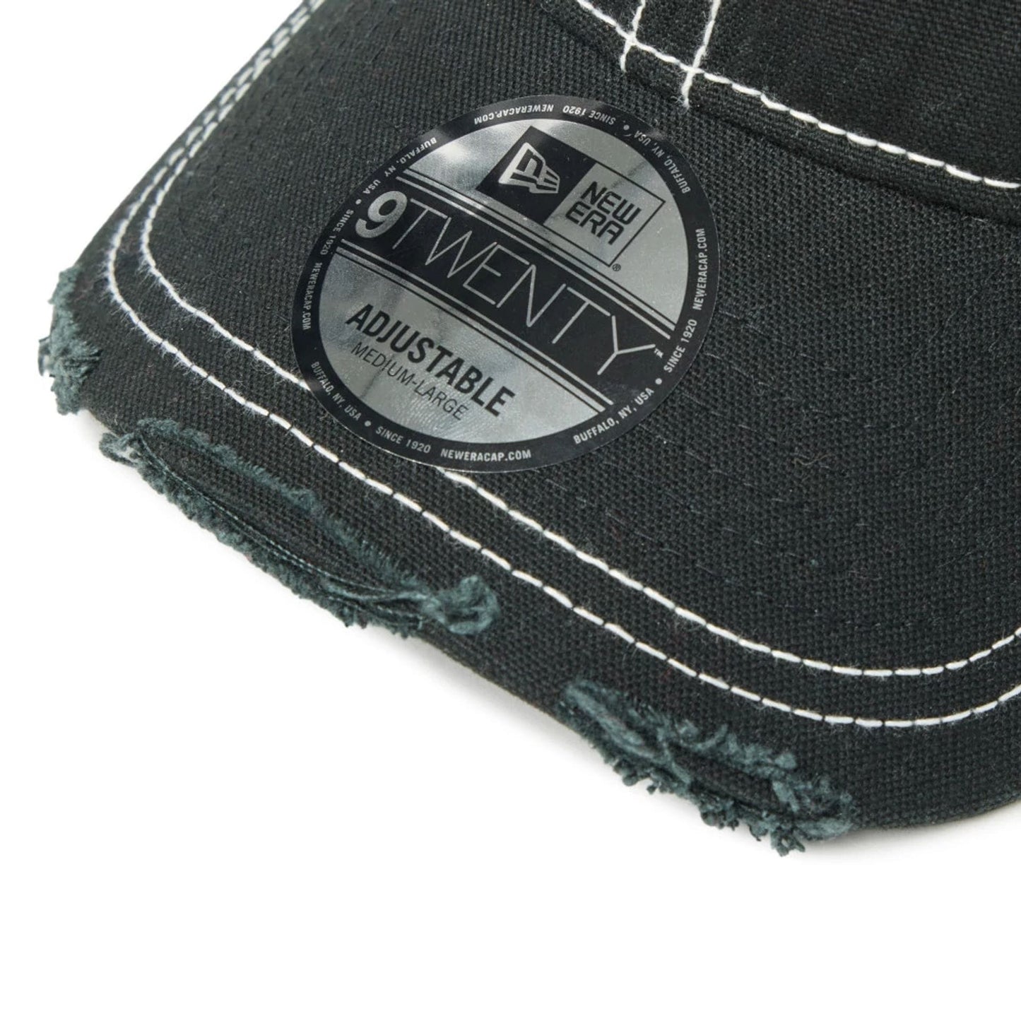 Pictured is this New Era Duck Patch 9TWENTY cap in black. 5