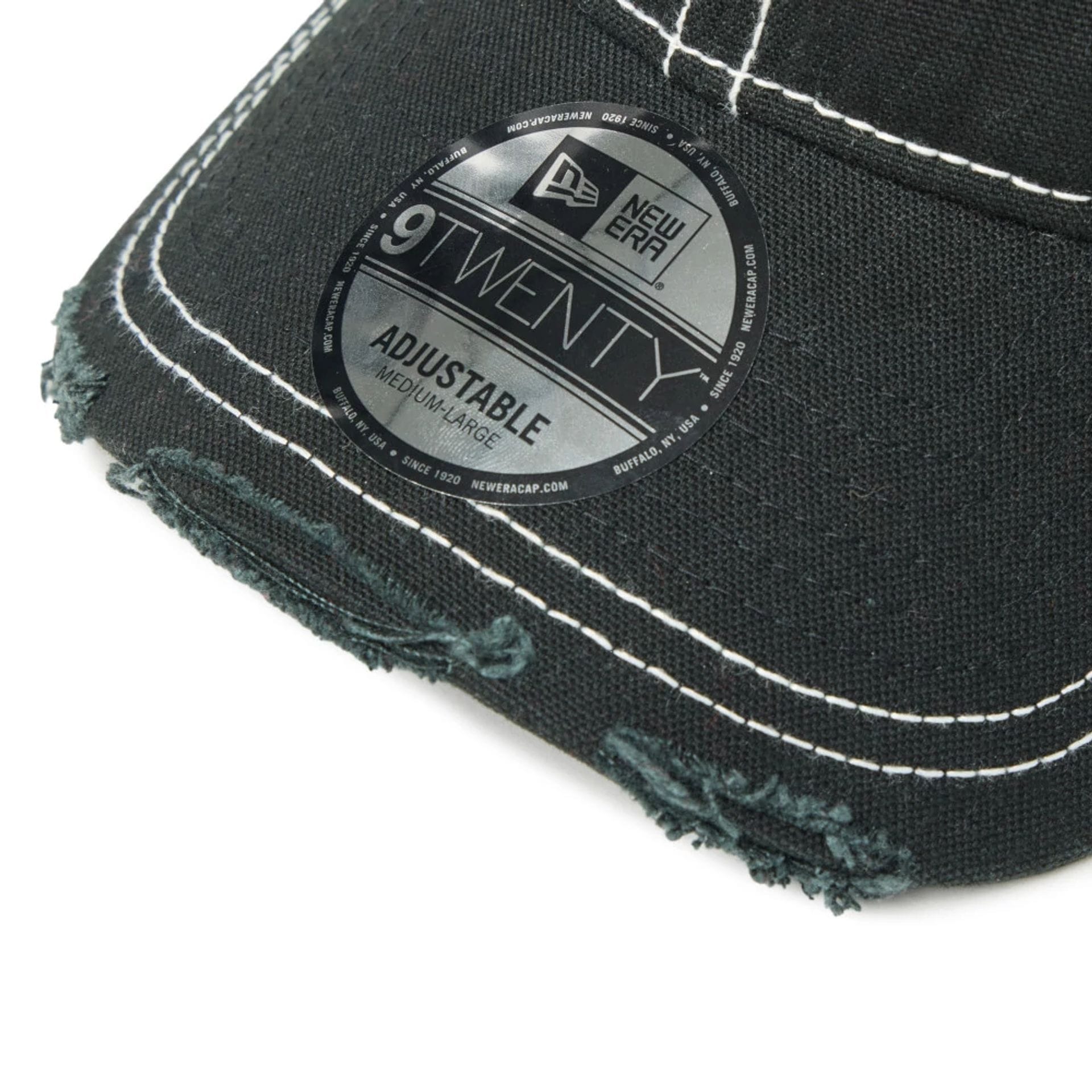 Pictured is this New Era Duck Patch 9TWENTY cap in black. 5