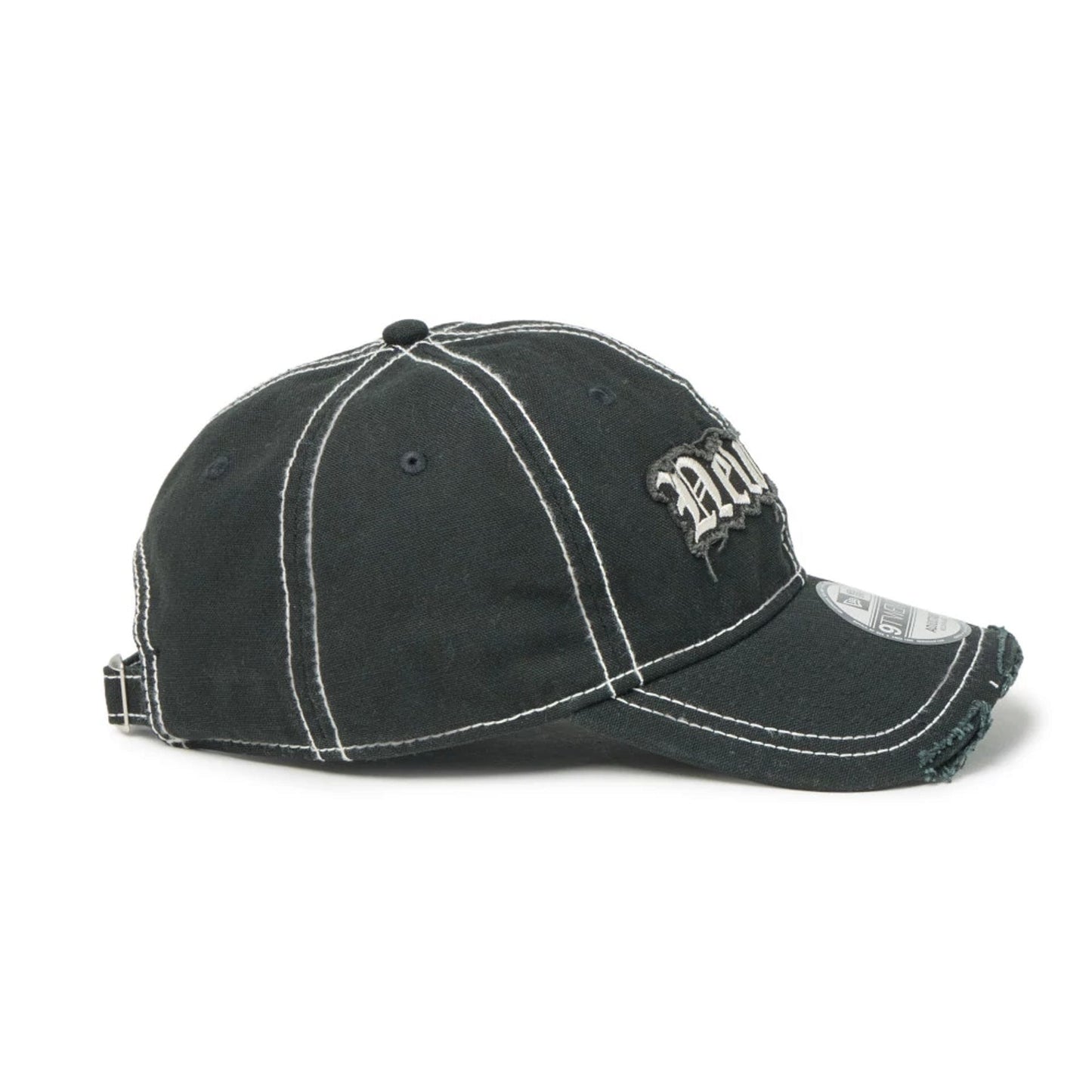 Pictured is this New Era Duck Patch 9TWENTY cap in black. 7