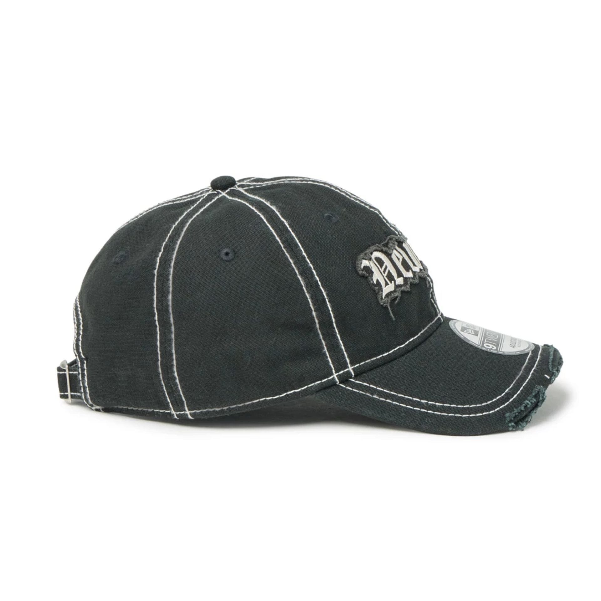 Pictured is this New Era Duck Patch 9TWENTY cap in black. 7