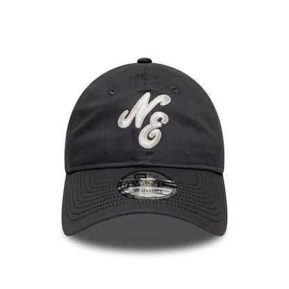 Pictured is this New Era Sakura Nagashi 9TWENTY cap in dark grey. 3