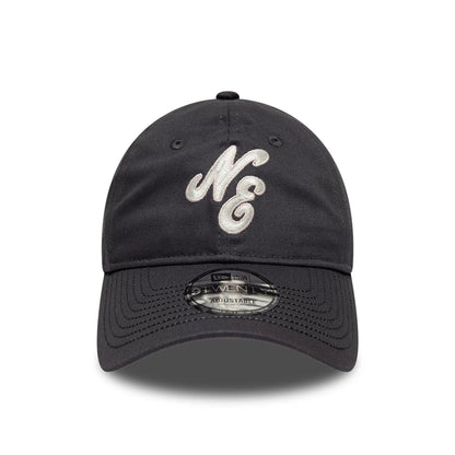 Pictured is this New Era Sakura Nagashi 9TWENTY cap in dark grey. 3