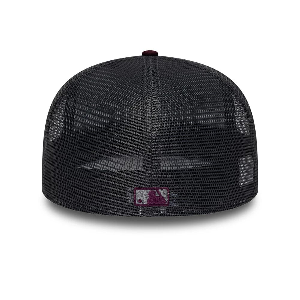 Pictured is this MLB Hydrangea LA Dodgers 59FIFTY Fitted cap in dark grey. 5