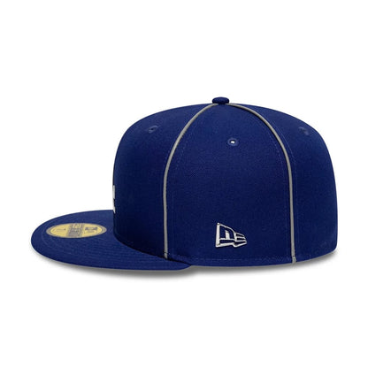 Pictured is this Hajime Sorayama X MLB LA Dodgers 59FIFTY Fitted cap in Dark Blue. 6