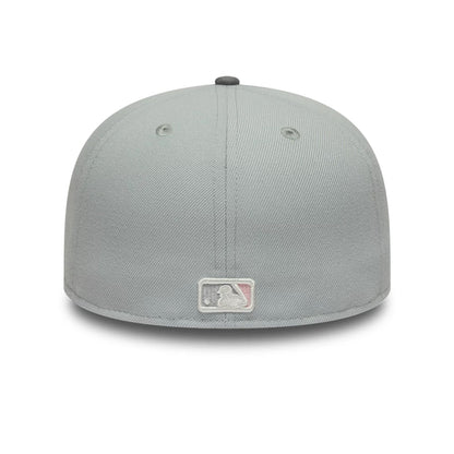 Pictured is this MLB Sakura Nagashi Athletics 59FIFTY Fitted cap in grey. 7