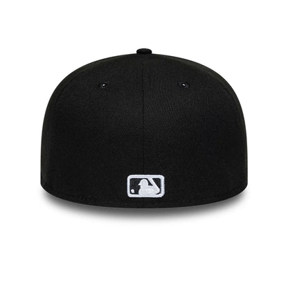 Pictured is this MLB Upside Down LA Dodgers 59FIFTY Fitted cap in black. 7