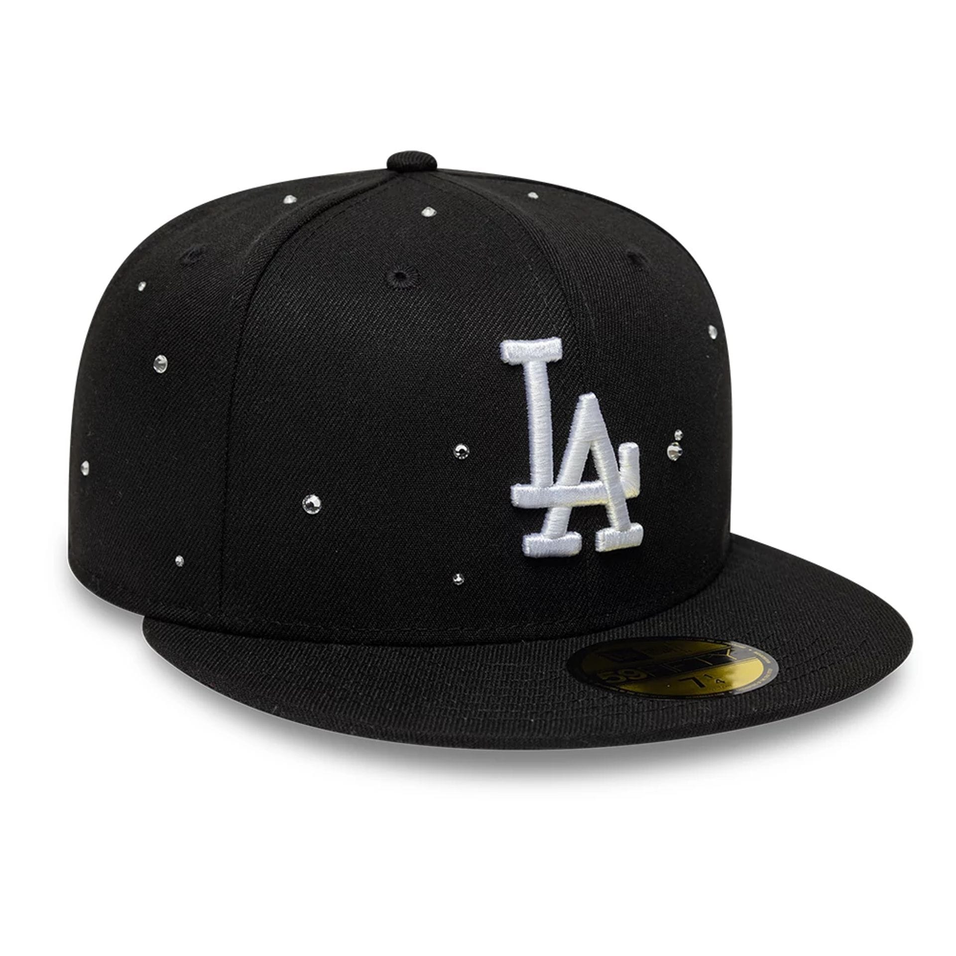 Pictured is this MLB Night Out LA Dodgers 59FIFTY Fitted cap in black. 3