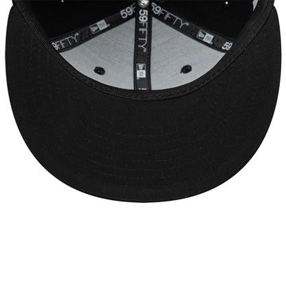 Pictured is this New Era Essential Tagging 59FIFTY Fitted cap in black. 7