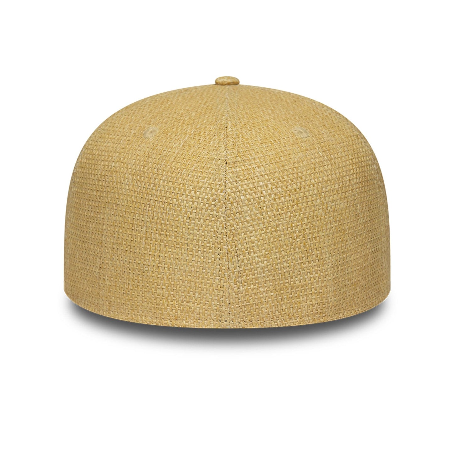Pictured is this New Era Straw 59FIFTY Fitted cap in beige. 4