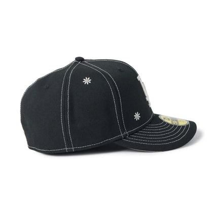 Pictured is this MLB Floral LA Dodgers 59FIFTY Fitted cap in black. 8