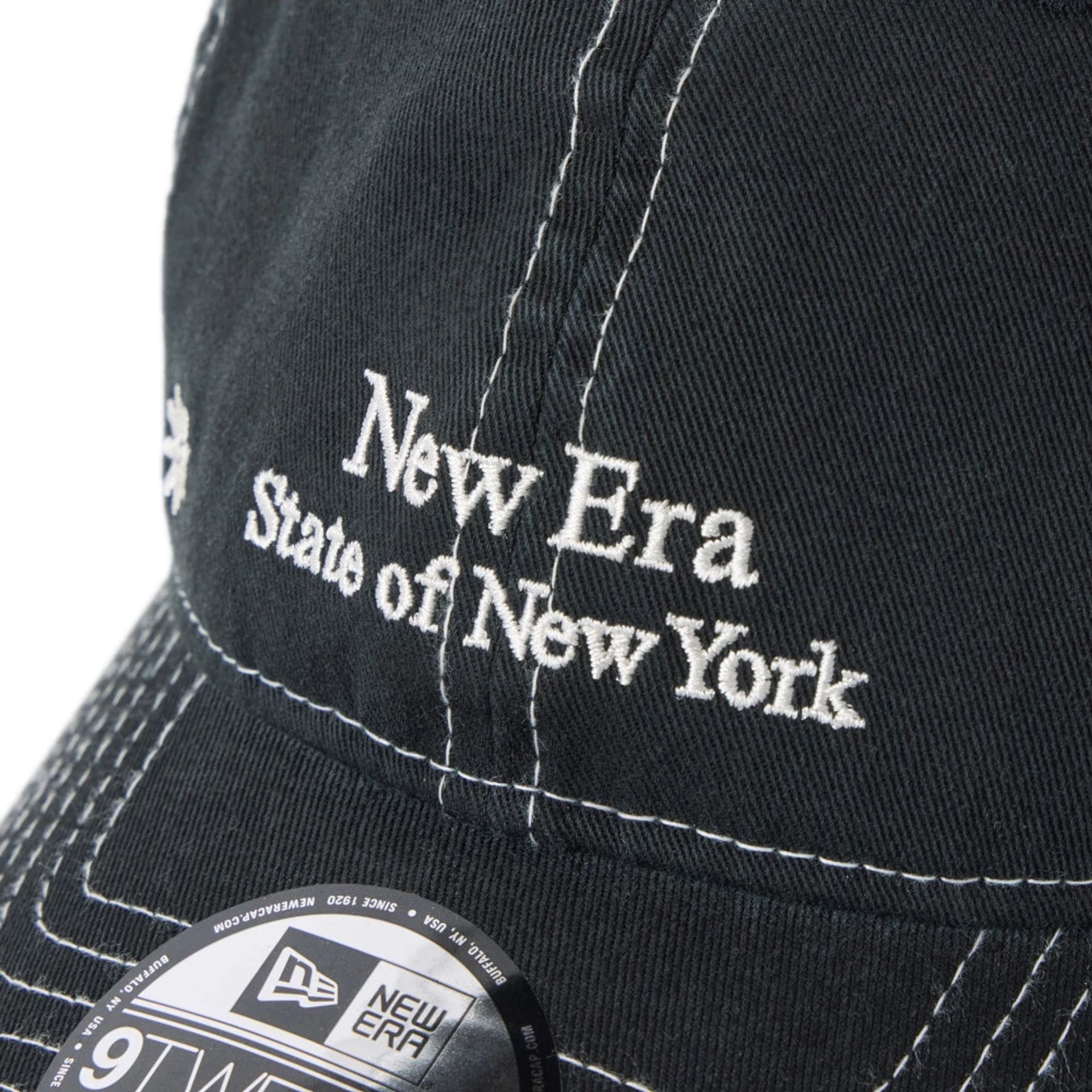 New Era State Of New York Black 9TWENTY Cap | NEC UK