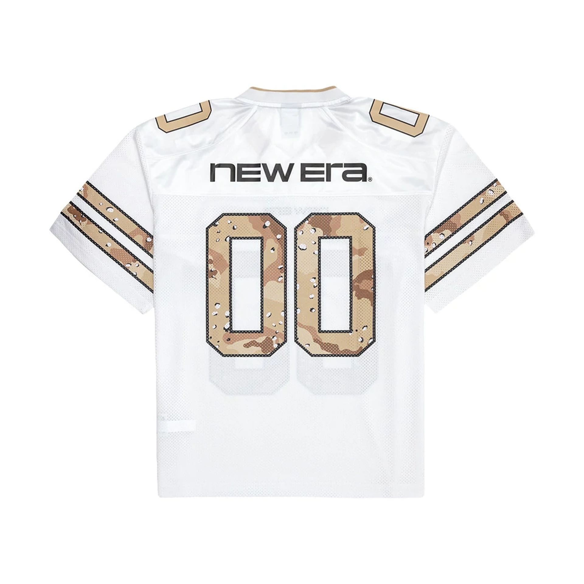 The model is wearing this New Era 1920 Mesh Jersey in white. 2