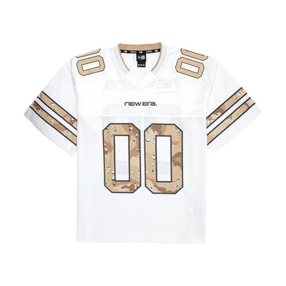 The model is wearing this New Era 1920 Mesh Jersey in white. 7