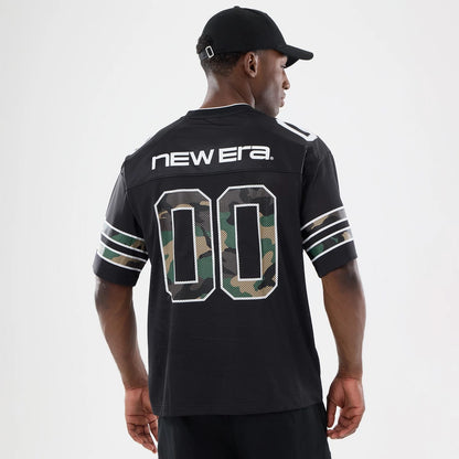 The model is wearing this New Era 1920 Mesh Jersey in black. 2