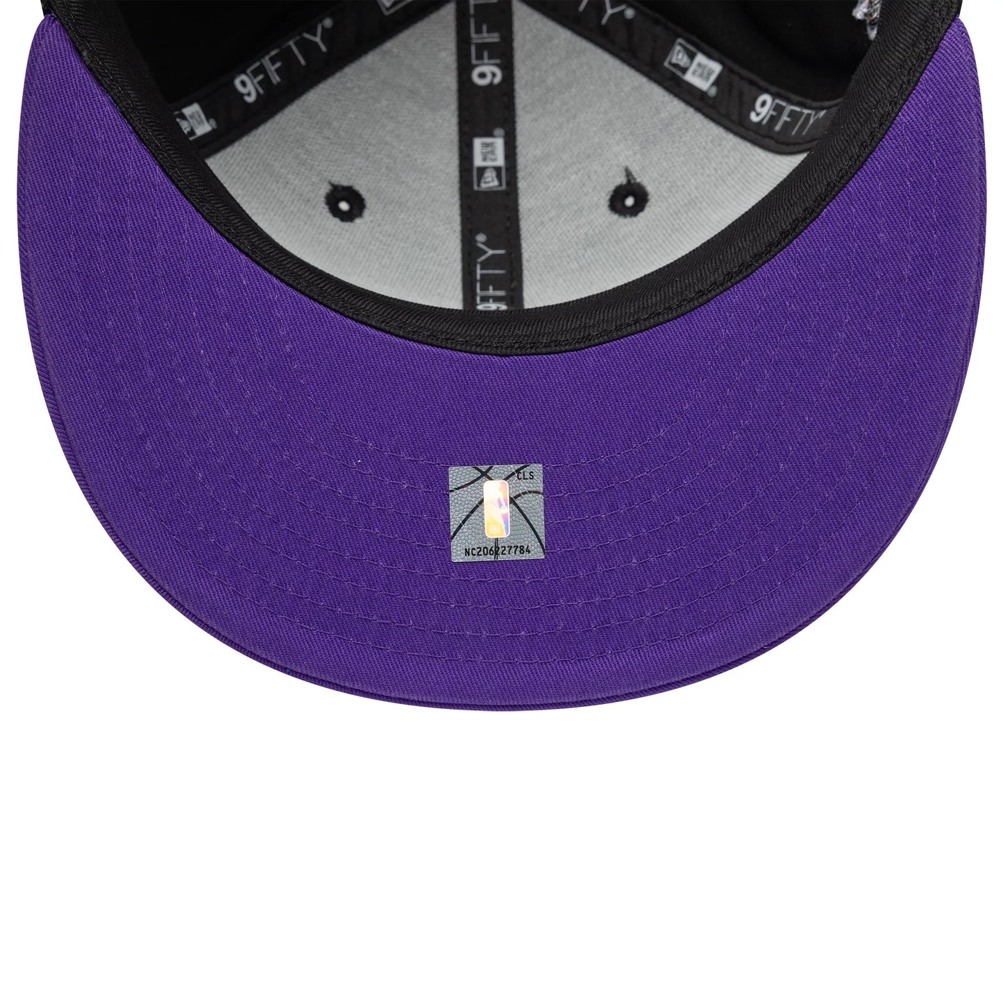 Pictured is this NBA Hardwood Classic Toronto Raptors 9FIFTY Snapback cap in black. 7