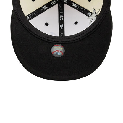Pictured is this New Era Punkcore 59FIFTY Fitted cap in white & black. 7