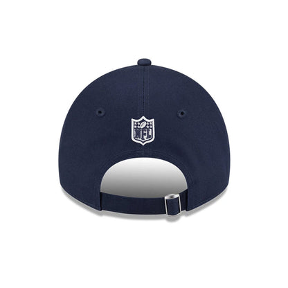 Pictured is this NFL X Bad Bunny Seattle Seahawks Casual Classic cap in navy. 5