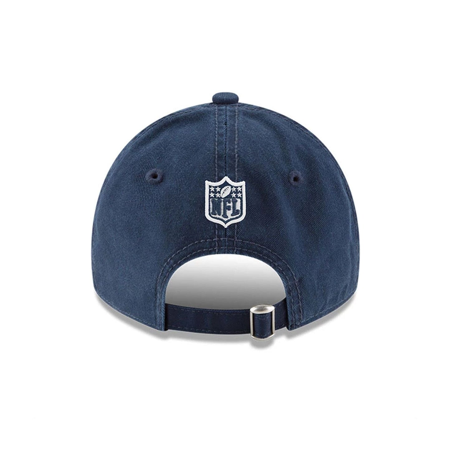 Pictured is this NFL X Bad Bunny New England Patriots Casual Classic cap in navy. 5