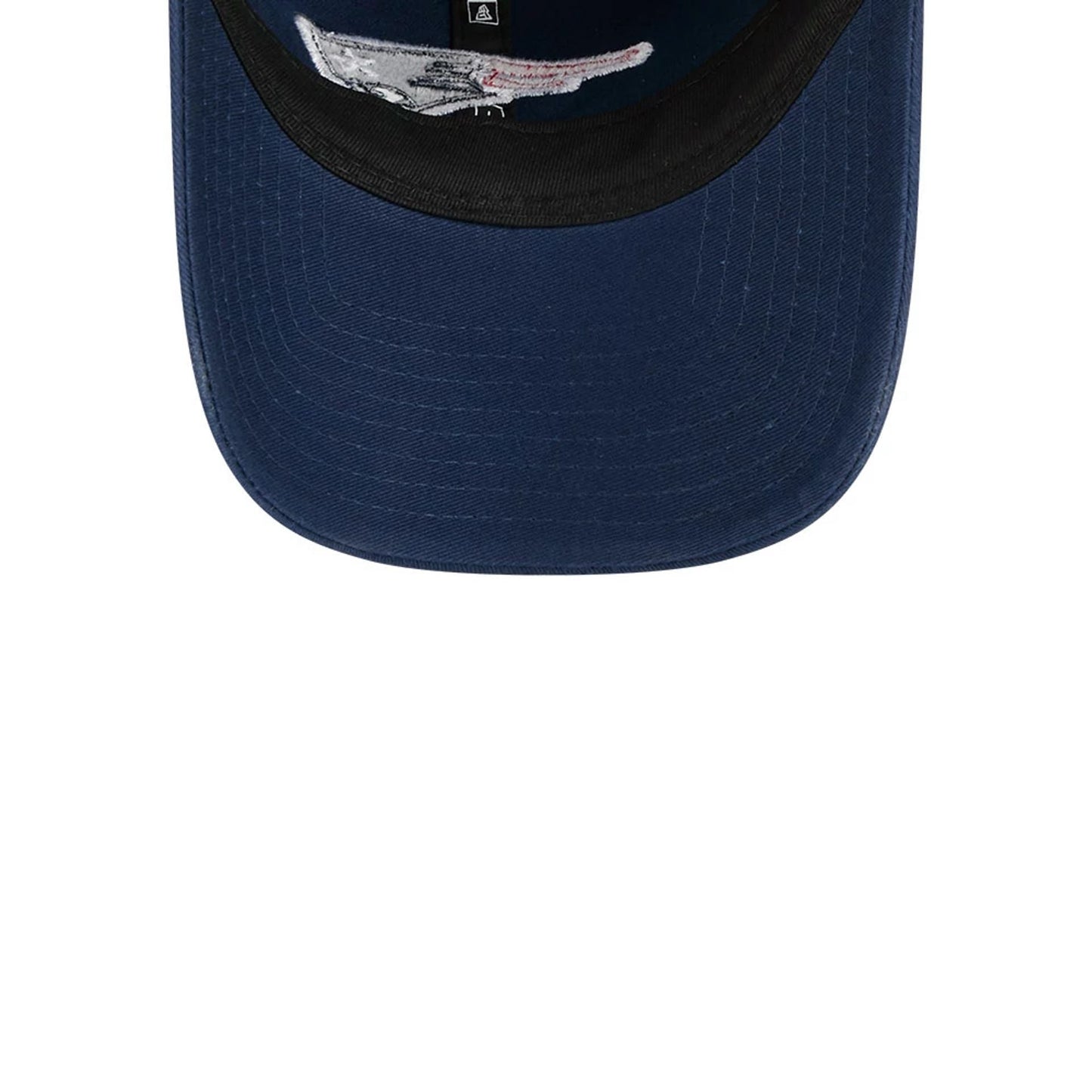 Pictured is this NFL X Bad Bunny New England Patriots Casual Classic cap in navy. 7