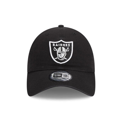 Pictured is this NFL X Bad Bunny Las Vegas Raiders Casual Classic cap in black. 2